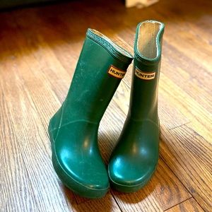 Kids Hunter Rain Boots Size 12